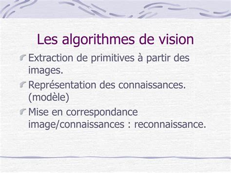 Ppt Traitement Dimages Et Vision Par Ordinateur Avec La Librairie