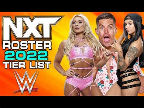 WWE NXT TIER LIST 2022 RANKING THE ENTIRE NXT ROSTER YouTube