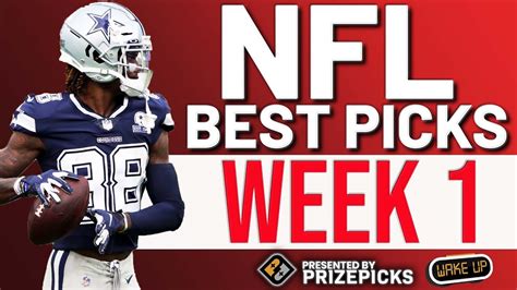 Best Nfl Player Picks For Week 1 On Prizepicks Nfl Pickem Best Picks