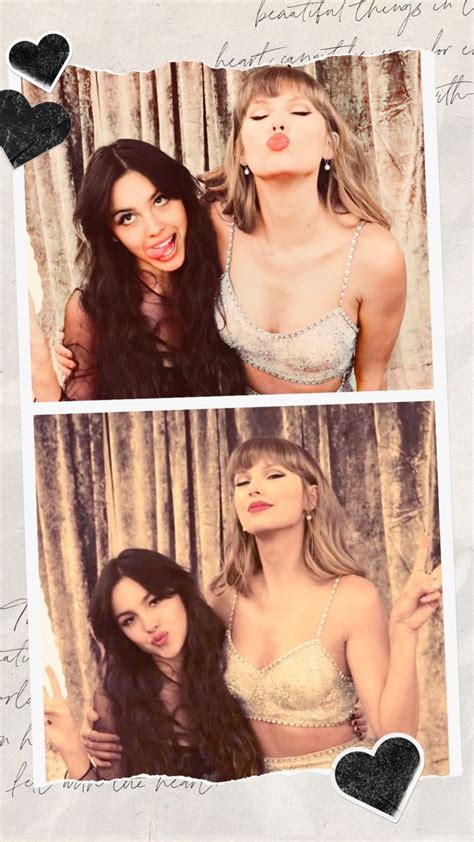 Olivia Rodrigo And Taylor Swift Brit Awards 2021 Celebridades Peinados Estilo Taylor Swift