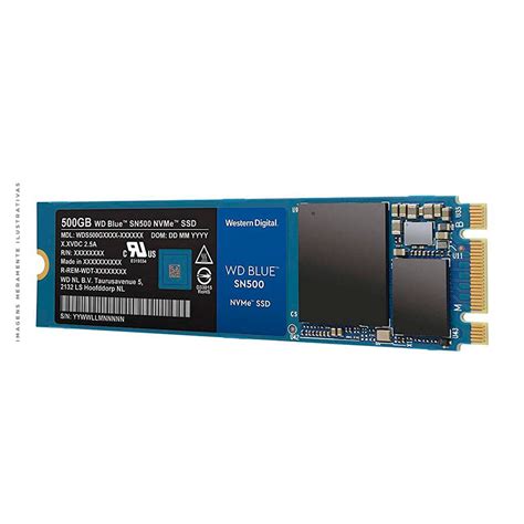 Ssd Wd Blue Sn500 500gb M 2 Nvme Techno Space