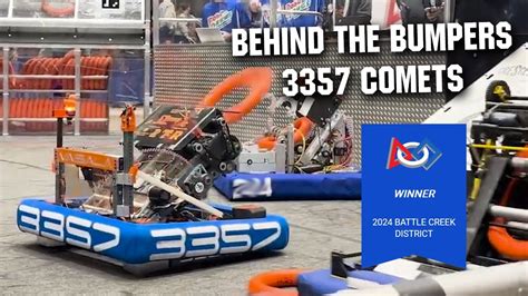 Behind The Bumpers Comets Crescendo Frc Robot Youtube