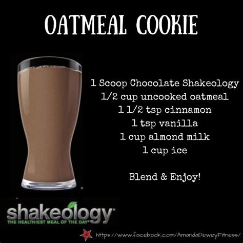 Pin By Amanda Dewey On Shakeology Recipes Chocolate Shakeology Protein Shake Smoothie