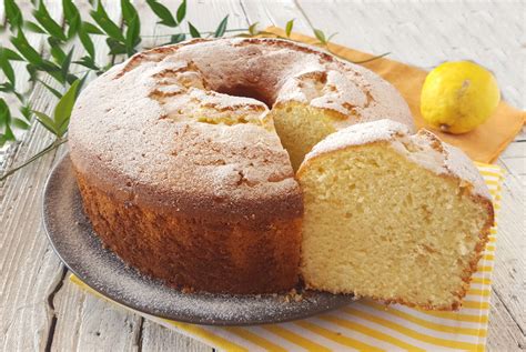 Chiffon Cake Al Limone Sofficissimo Ciambellone Americano