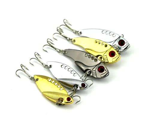 Buy Lot 5 Pcs Spoon Metal Fishing Lures Crankbait