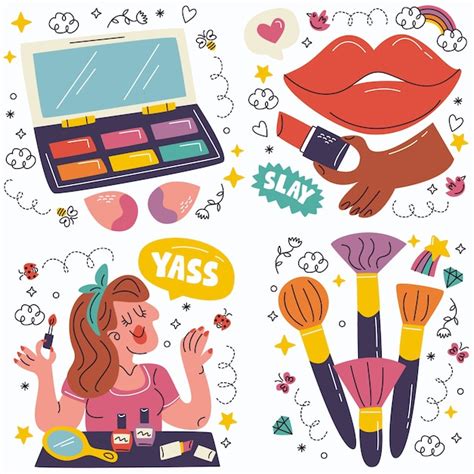 Putting On Makeup Clip Art Saubhaya Makeup