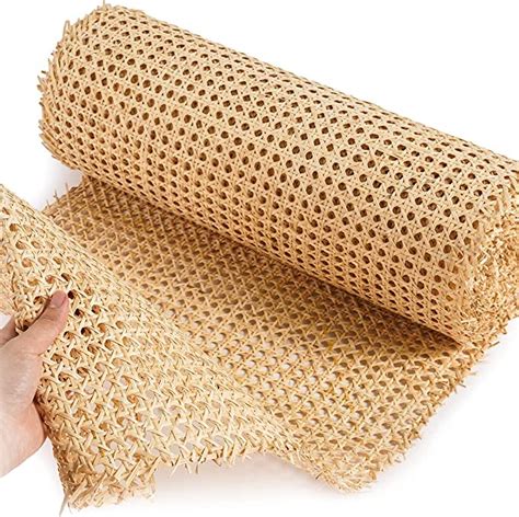 Rattan Webbing Cane Width White Hexagon Rattan Cane Rattan