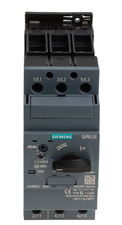 Rv Ua Siemens A Sirius Innovation Motor Protection