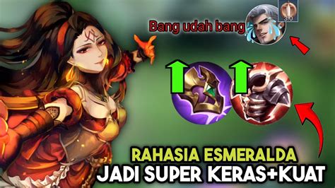 Rahasia Esmeralda Gak Mati Mati Build Esmeralda Tersakit Dan Terkuat