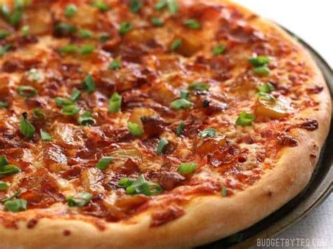 Bacon And Caramelized Pineapple Pizza Budget Bytes