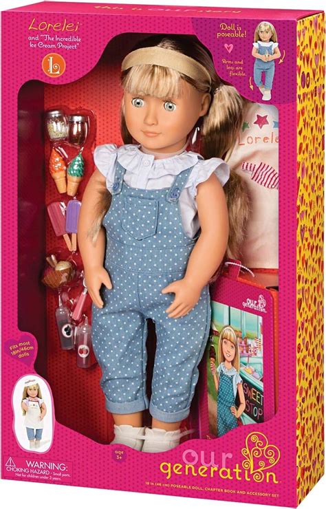 Our Generation Deluxe Lorelei Doll With Book Buy Best Price Global