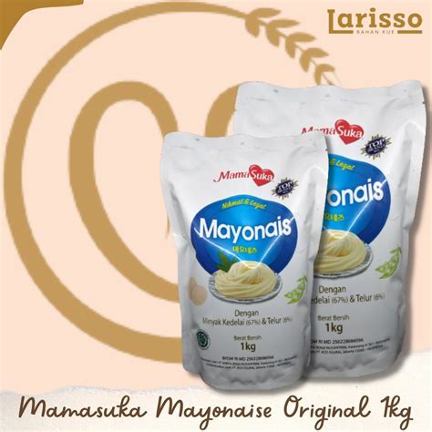 Jual Miwon Mamasuka Real Mayonais Saus Mayo Original Kemasan Kg