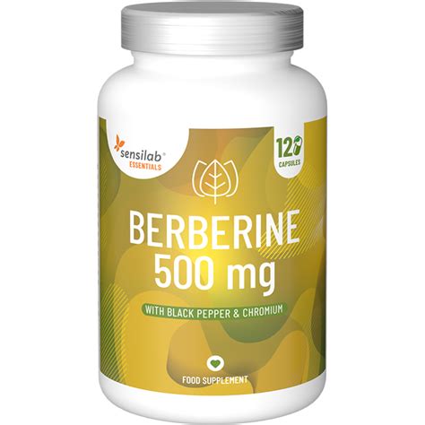 Essentials Berberin 500 mg Nahrungsergänzungsmittel mit Berberin