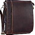 Stilord Paul Bolso De Mensajero De Cuero Vintage Para Hombre Bolsa