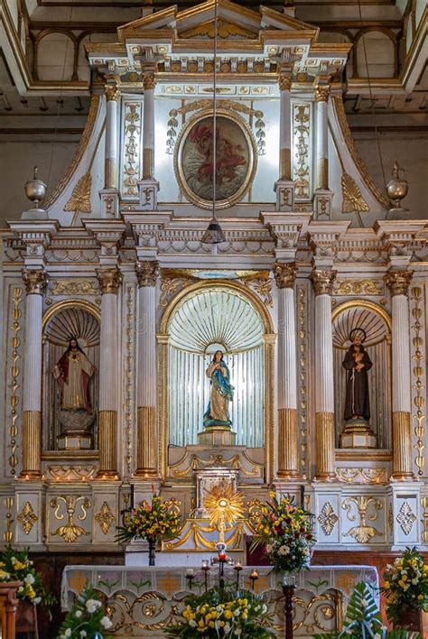 Altar Principal De La Iglesia De San Francisco Leon Nicaragua Imagen