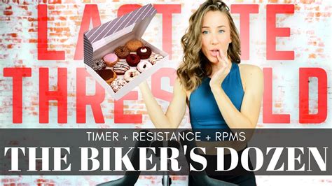 The Biker S Dozen 30 Minute Spin Class • Hiit Cycling Workout To Improve Lactate Threshold