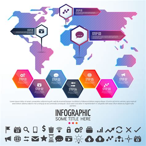 Infographic Map Template