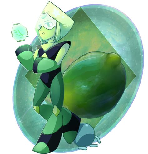 Lime Gem Peridot By Zikaualpha On Deviantart Gems Steven Universe