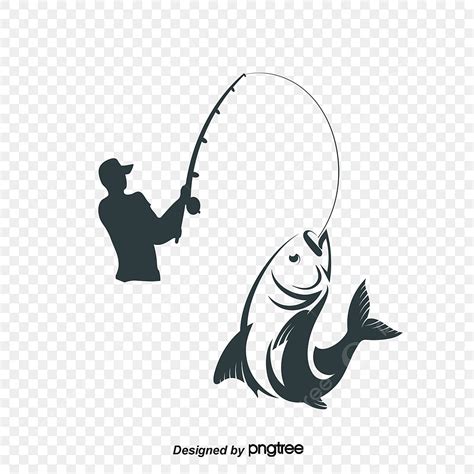 Desenho De Vector Pescador Png Desenho De Peixe Desenho De Pesca