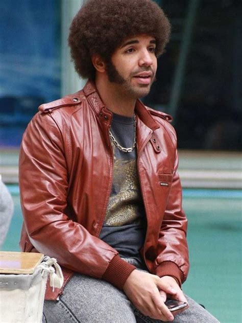 Drake Anchorman 2 The Legend Continues Leather Jacket - The Movie Fashion