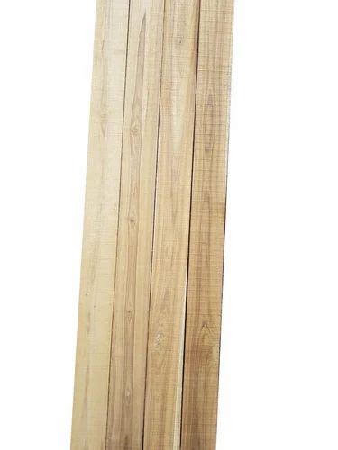 Rectangular Natural Brown Ghana Teak Wood Log Thickness 5 8 Inch At