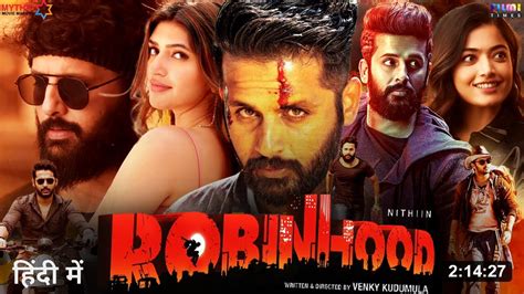 Robinhood Movie Hindi Dubbed Teaser Reaction Nithiin New South