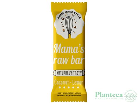 Baton Vegan Cocos Lamaie Fara Gluten Eco 30g Mamas Pret 4 6 Lei