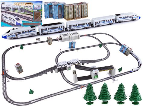 Kolejka Elektryczna Ogromny Tor Kolejowy Cm