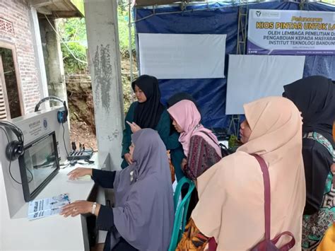 Kios Pintar Proyek Itb Pondok Pesantren Lansia Raden Rahmat Untuk