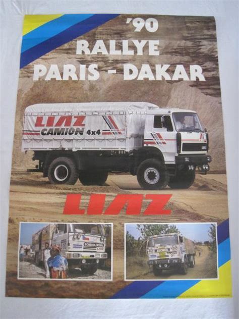 Velk Plak T Liaz Rallye Paris Dakar Aukro