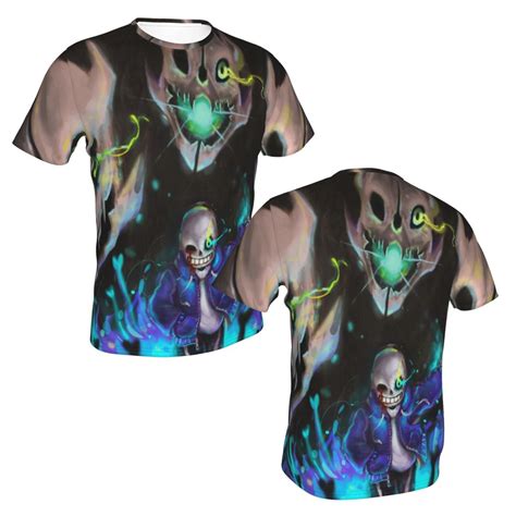 Unisex Undertale Sans T Shirts 3d Printed Short Sleeve Shirts Casual