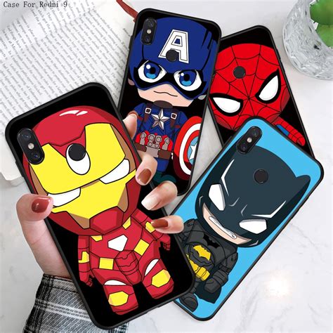 Xiaomi Redmi 10 10c 9 9t 9a 9c 5g สำหรับ Case Cartoon Anime Hero เคส