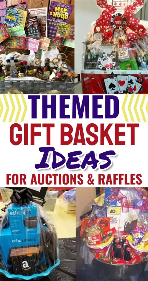 57 Raffle Gift Basket Ideas For Fundraisers And Silent Auctions