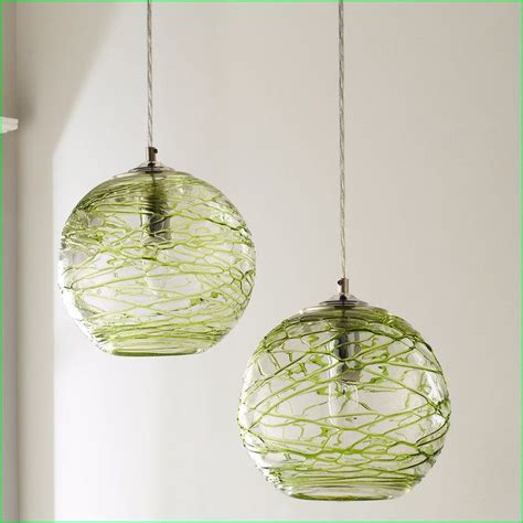 Swirling Glass Globe Pendant Light Lime Globe Pendant Light Glass