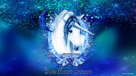 Photo Sbb Blue Moon Unicorn Wallpaper 1920x1080 By Bookat23 2023 Wallpapers By Me Album