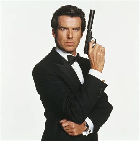 James Bond Suit Pierce Brosnan