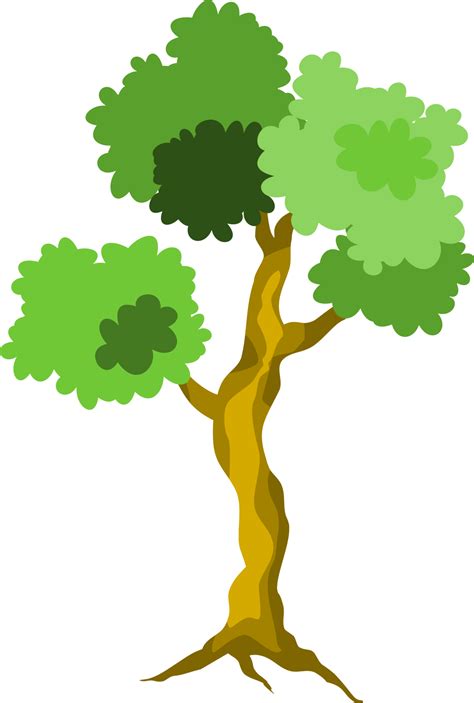 Tree Png Cartoon Tree 16583588 PNG