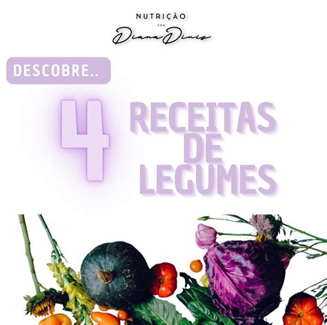 An Advertisement For The Recetas De Legumes Program With Fruits And