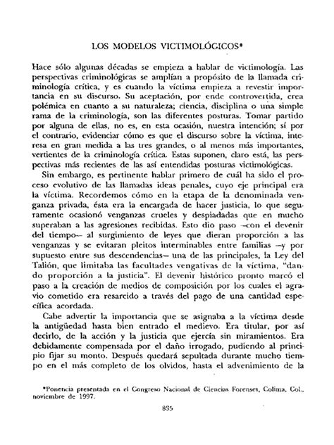 Pdf Victimologia Evolucion Dokumen Tips