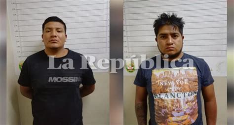 Arequipa Capturan A Banda Delincuencial Que A Balazos Rob M S De