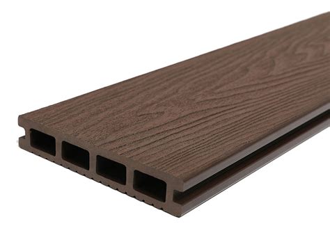 Square Hollow Composite Decking D Embossing Wpc Decking Grinwood