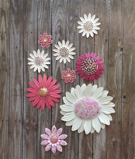 20 Photos Flower Metal Wall Art Decor | Decorations