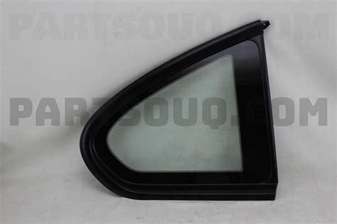 WINDOW ASSY QUARTER RH 6271014280 Toyota Parts PartSouq