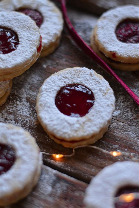 Biscuits Vegan Linzer La Confiture Vegan Jam Linzer Cookies