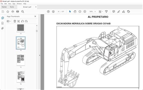 Case Cx B Excavadora Sobre Orugas Manual Del Operador Pdf