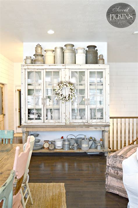 Giant Window Hutch Milk Paint Furniture Furniture Inspiration