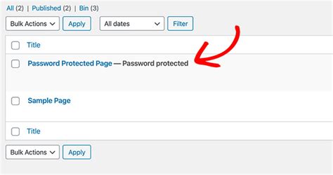 How To Password Protect A Wordpress Page Step By Step