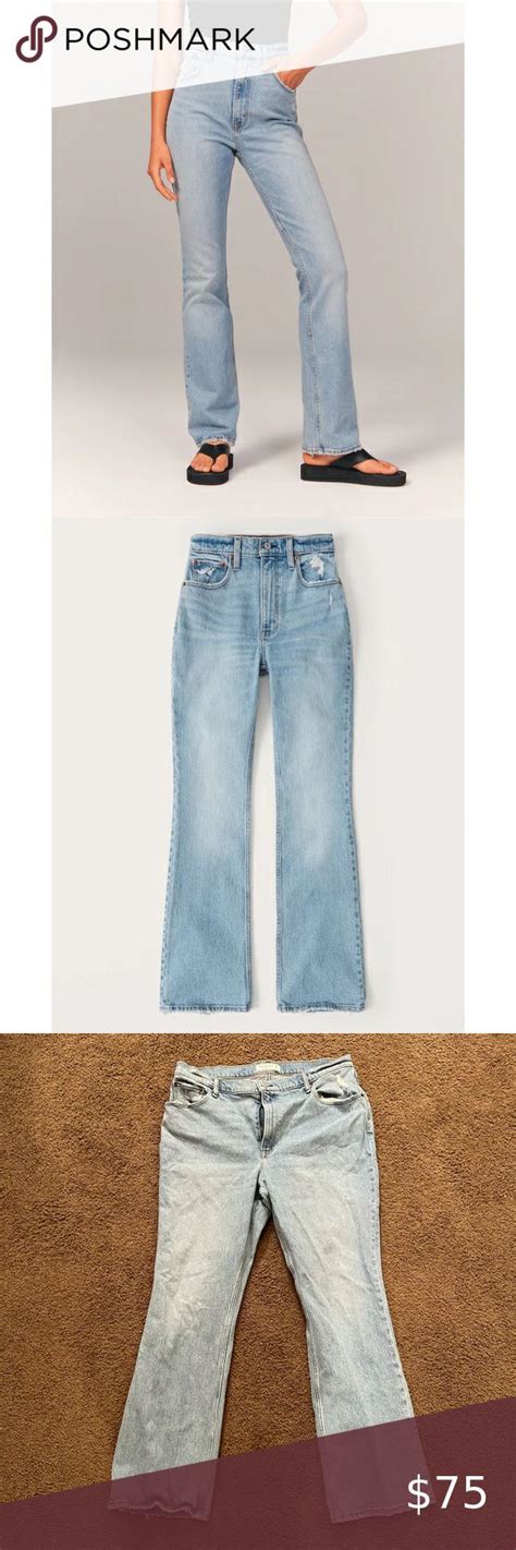 Abercrombie Fitch Ultra High Rise Vintage Flare Jeans Abercrombie