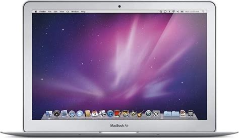 Core 2 Duo Silver Apple Macbook Air A1369 Refurbished Laptop, RAM: 2gb ...