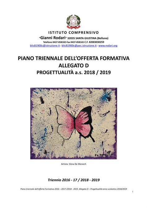 Pdf Piano Triennale Dellofferta Formativa Allegato D Collaboratori